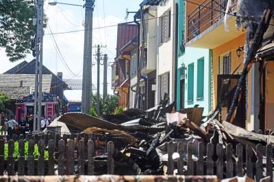 Koszmarny obraz zniszczeń po pożarze na Spiszu. Fot. Marek Lasyk - zdjęcie 46