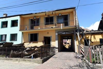 Koszmarny obraz zniszczeń po pożarze na Spiszu. Fot. Marek Lasyk - zdjęcie 7