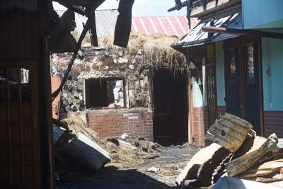 Koszmarny obraz zniszczeń po pożarze na Spiszu. Fot. Marek Lasyk - zdjęcie 37