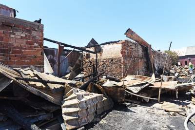 Koszmarny obraz zniszczeń po pożarze na Spiszu. Fot. Marek Lasyk - zdjęcie 10