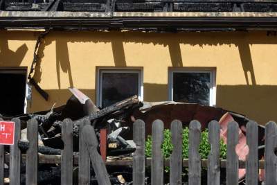 Koszmarny obraz zniszczeń po pożarze na Spiszu. Fot. Marek Lasyk - zdjęcie 6