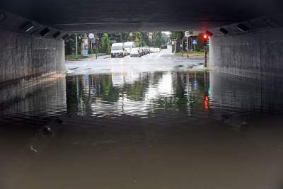 Zalany wiadukt na ul. Wrocławskiej, fot Marek Lasyk - zdjęcie 2
