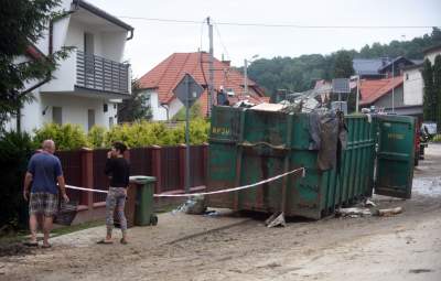 Głogoczów: sprzątanie po powodzi błyskawicznej - zdjęcie 6