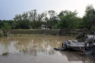 Głogoczów: sprzątanie po powodzi błyskawicznej - zdjęcie 50