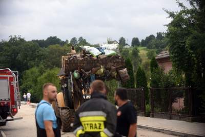 Głogoczów: sprzątanie po powodzi błyskawicznej - zdjęcie 11