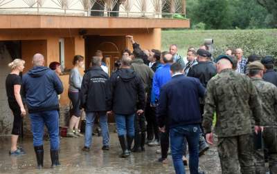 Głogoczów: sprzątanie po powodzi błyskawicznej - zdjęcie 39