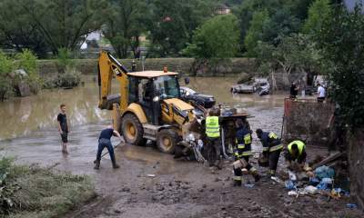 Głogoczów: sprzątanie po powodzi błyskawicznej - zdjęcie 29