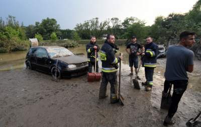 Głogoczów: sprzątanie po powodzi błyskawicznej - zdjęcie 49