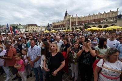 Rynek Główny: oficjalne obchody rocznicy wybuchu Powstania - zdjęcie 20