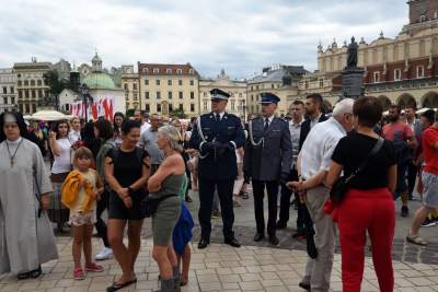 Rynek Główny: oficjalne obchody rocznicy wybuchu Powstania - zdjęcie 3