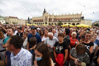 Rynek Główny: oficjalne obchody rocznicy wybuchu Powstania - zdjęcie 23