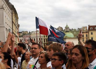 Rynek Główny: oficjalne obchody rocznicy wybuchu Powstania - zdjęcie 21