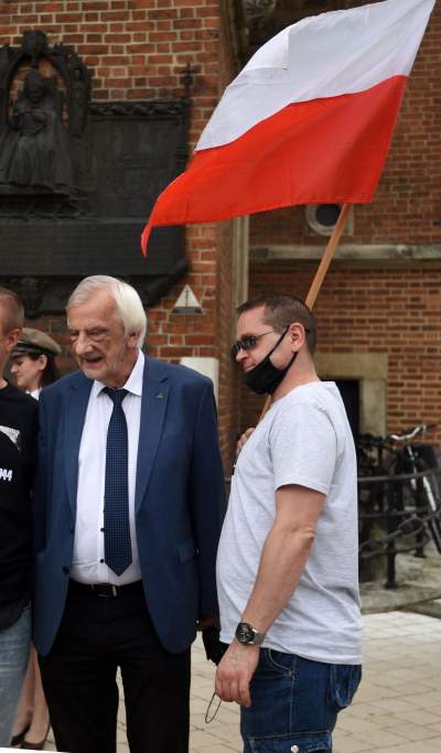 Politycy w obiektywie Marka Lasyka: kurator Nowak i marszałek Terlecki - zdjęcie 8