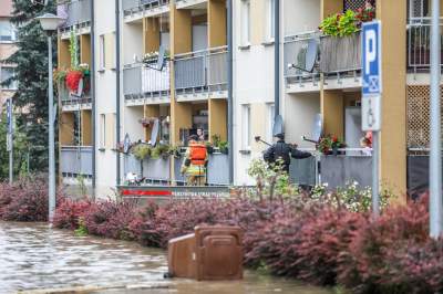 Powódź w Bieżanowie, fot. Jan Graczyński - zdjęcie 15