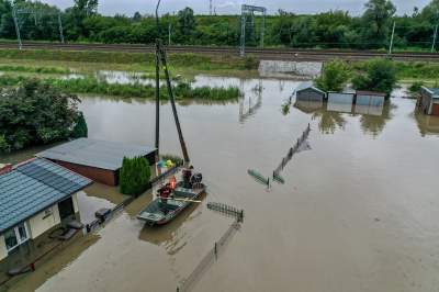 Powódź w Bieżanowie, fot. Jan Graczyński - zdjęcie 4