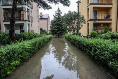 Powódź w Bieżanowie, fot. Jan Graczyński - zdjęcie 6