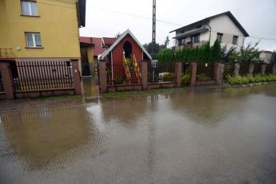 Sprzątanie po ulewie. Bieżanów i Prokocim, fot. Marek Lasyk - zdjęcie 22