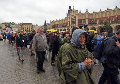 Pielgrzymi wyruszyli na Jasną Górę, fot. Marek Lasyk - zdjęcie 9
