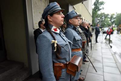 Deszcz ich nie zniechęcił. Jak co roku ruszyli do Kielc - zdjęcie 13