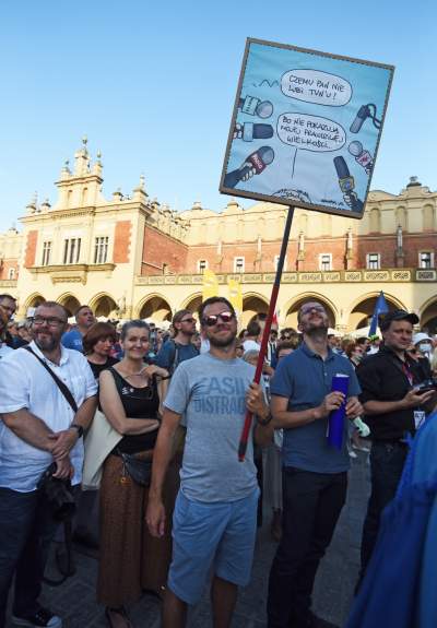 Kraków walczy o wolne media i demokracje. "To będzie Victoria Narodu" - zdjęcie 26