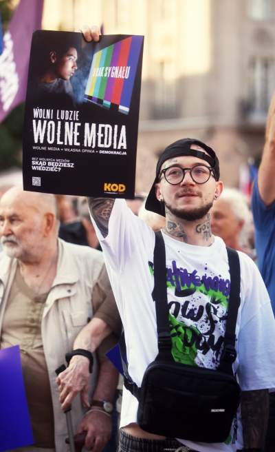 Kraków walczy o wolne media i demokracje. "To będzie Victoria Narodu" - zdjęcie 16