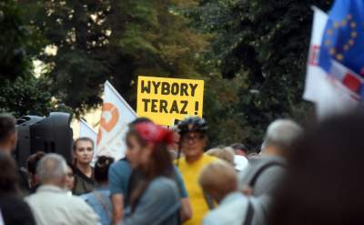 Protest przed siedzibą PiS, fot. Marek Lasyk - zdjęcie 2