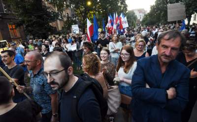 Protest przed siedzibą PiS, fot. Marek Lasyk - zdjęcie 32