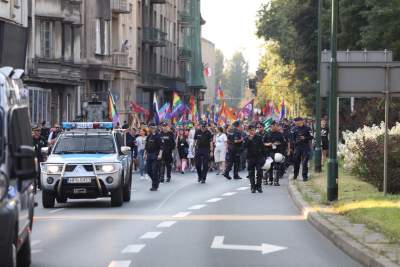 Radosny Marsz Równości idzie przez Kraków... (fot. Jan Graczyński) - zdjęcie 1