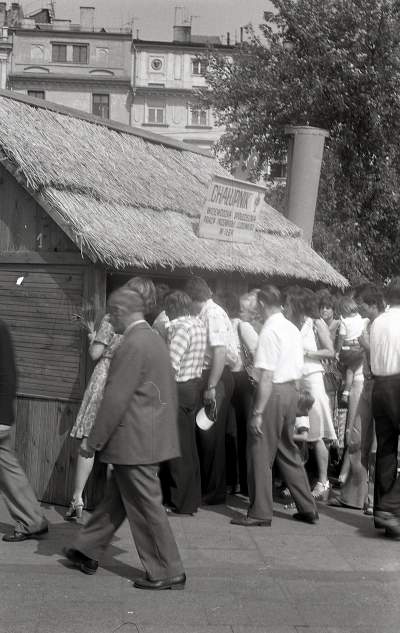 Targi Sztuki Ludowej 44 lata temu, fot. Marek Lasyk - zdjęcie 4