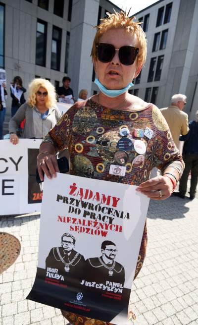 Sędziowie niezłomni: protestują każdego 18. dnia miesiąca - zdjęcie 4