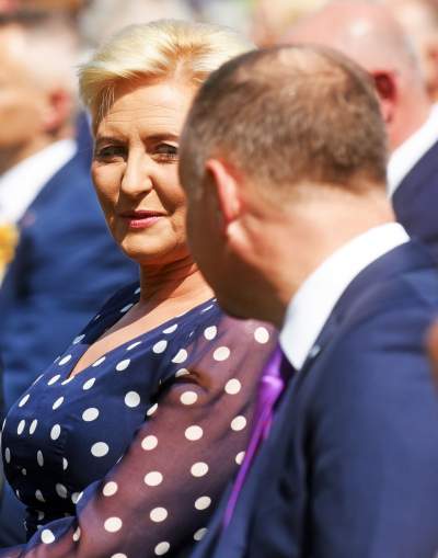 A po urlopie Prezydent z żoną pojechał na dożynki... - zdjęcie 3