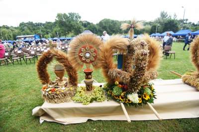 A po urlopie Prezydent z żoną pojechał na dożynki... - zdjęcie 20