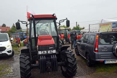 Rolnicza blokada drogi w Warzeńczycach, fot. Marek Lasyk - zdjęcie 5