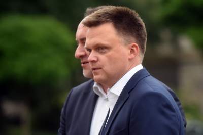 Z cyklu twarze polityków: Szymon Hołownia, fot. Marek Lasyk - zdjęcie 1