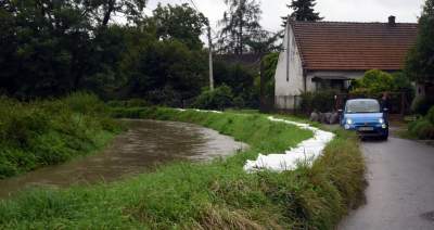 Bieżanów szykuje się na powódź. Stan alarmowy na Serafie - zdjęcie 7