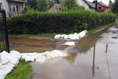 Bieżanów szykuje się na powódź. Stan alarmowy na Serafie - zdjęcie 6
