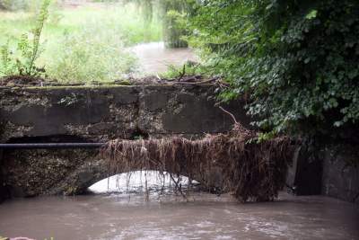 Bieżanów szykuje się na powódź. Stan alarmowy na Serafie - zdjęcie 3