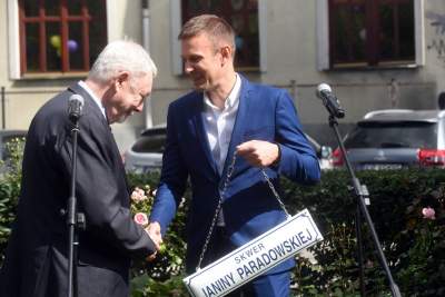 Skwer Janiny Paradowskiej przy ulicy Łobzowskiej - zdjęcie 3