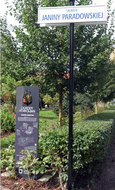 Skwer Janiny Paradowskiej przy ulicy Łobzowskiej - zdjęcie 9