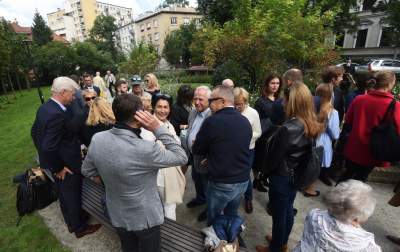 Na Skwerze Paradowskiej. Z Markiem Kondratem... - zdjęcie 8