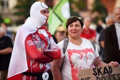 "Skąd się dowiesz o PISEXIT?" Protest na Rynku Głównym - zdjęcie 32