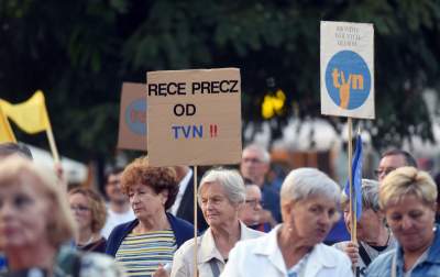 "Skąd się dowiesz o PISEXIT?" Protest na Rynku Głównym - zdjęcie 29