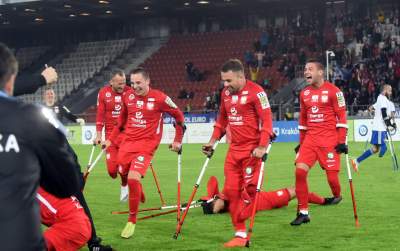 Sukces polskiej drużyny w amp futbolu. Brązowy medal Mistrzostw Europy - zdjęcie 6