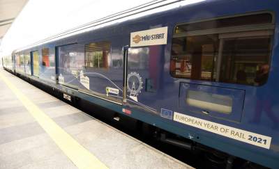 Pociąg "Łącząc Europę" dotarł do Krakowa, fot. Marek Lasyk - zdjęcie 6