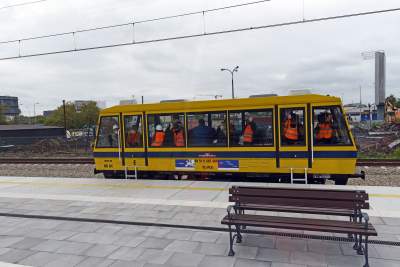 Nowa stacja, nowe mosty: drezyną po największej kolejowej inwestycji - zdjęcie 23