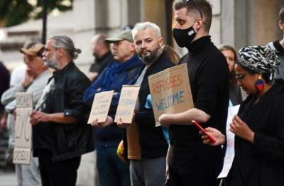 Haniebne działania polskich władz. Protest w Krakowie 27.09.2021 - zdjęcie 23