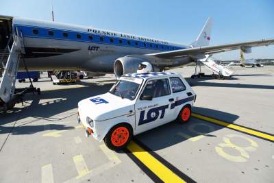 Dziwny wyścig na lotnisku: maluch ścigał się z samolotem - zdjęcie 7