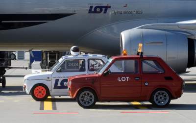 Dziwny wyścig na lotnisku: maluch ścigał się z samolotem - zdjęcie 13