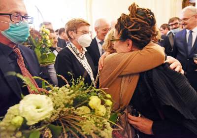 Tytuł doktora honoris causa UJ dla Olgi Tokarczuk. Fot. Marek Lasyk - zdjęcie 22