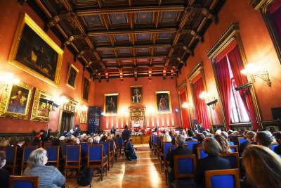 Tytuł doktora honoris causa UJ dla Olgi Tokarczuk. Fot. Marek Lasyk - zdjęcie 5